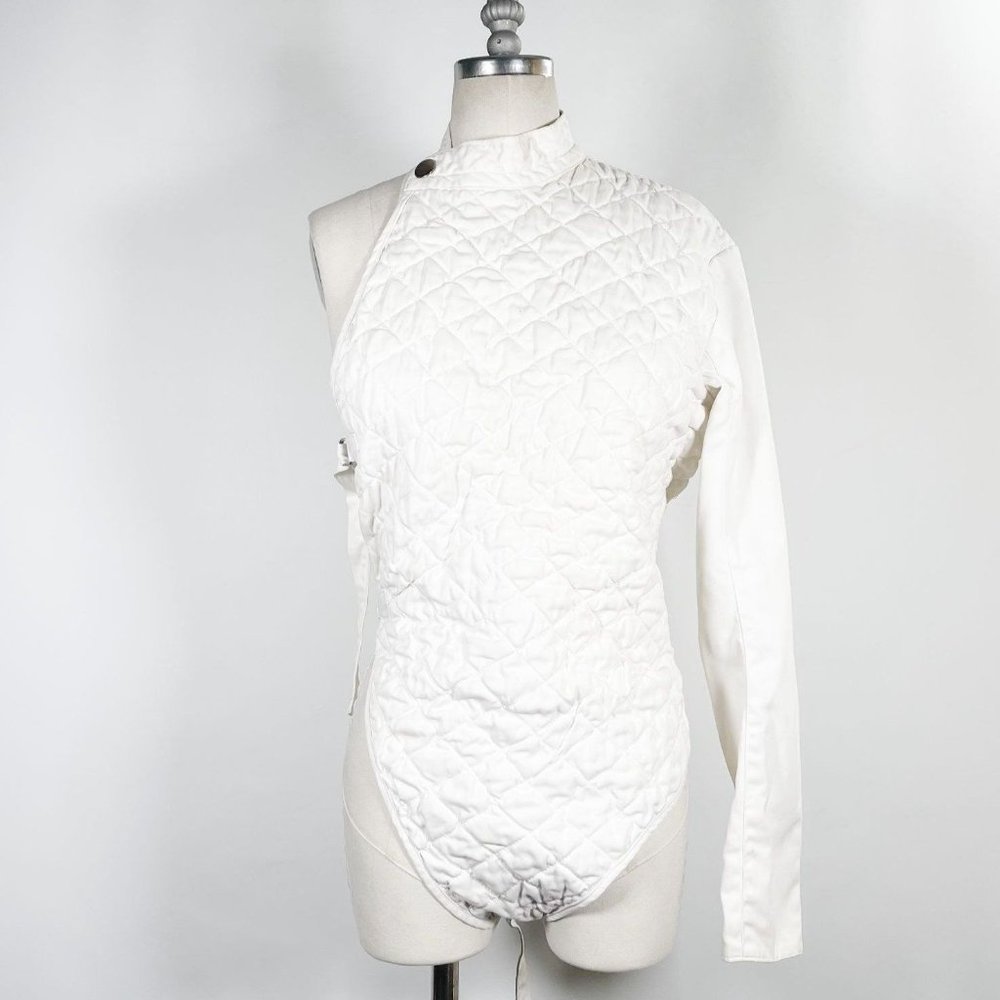 Vintage 1970s American Fencers Supple Co. Left Handed Lamé Sabre Jacket